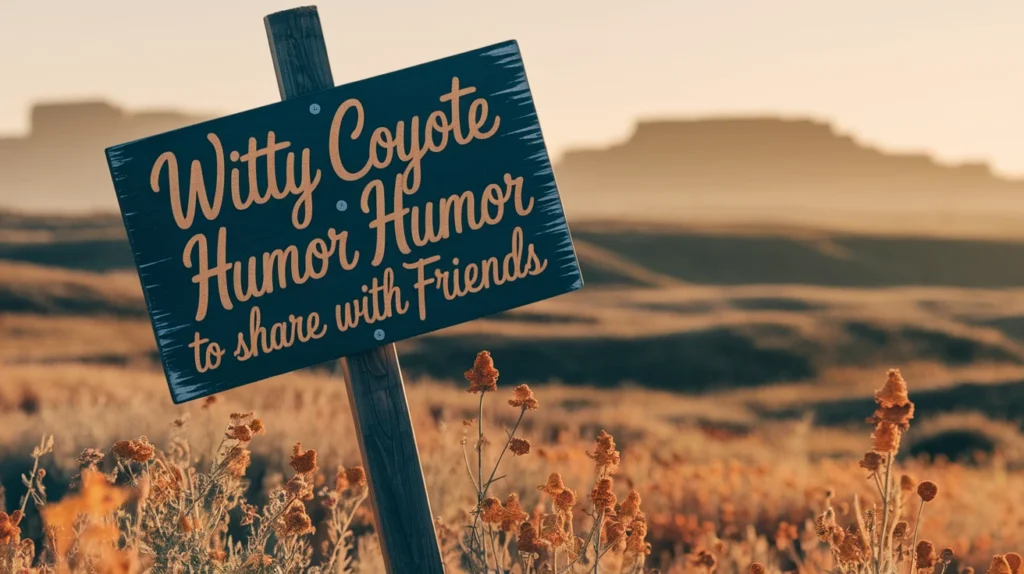 Witty Coyote Humor to Share With Friends