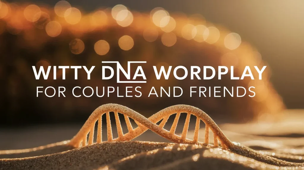 Witty DNA Wordplay for Couples and Friends