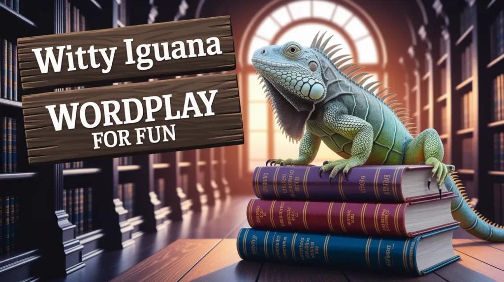 Witty Iguana Wordplay for Fun