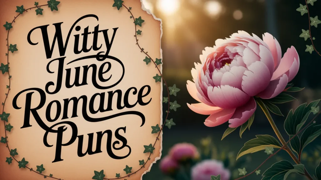 Witty June Romance Puns