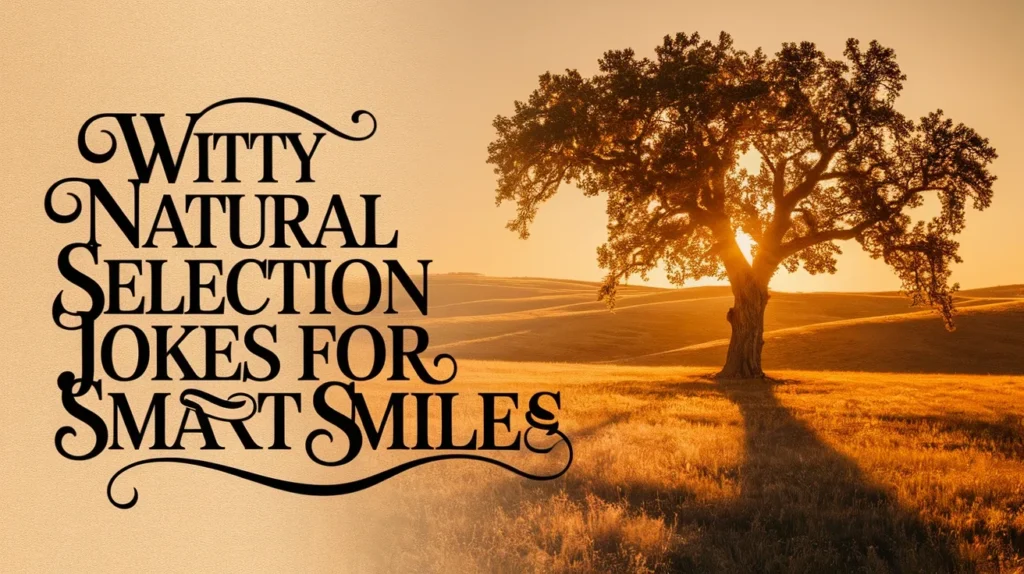 Witty Natural Selection Jokes for Smart Smiles