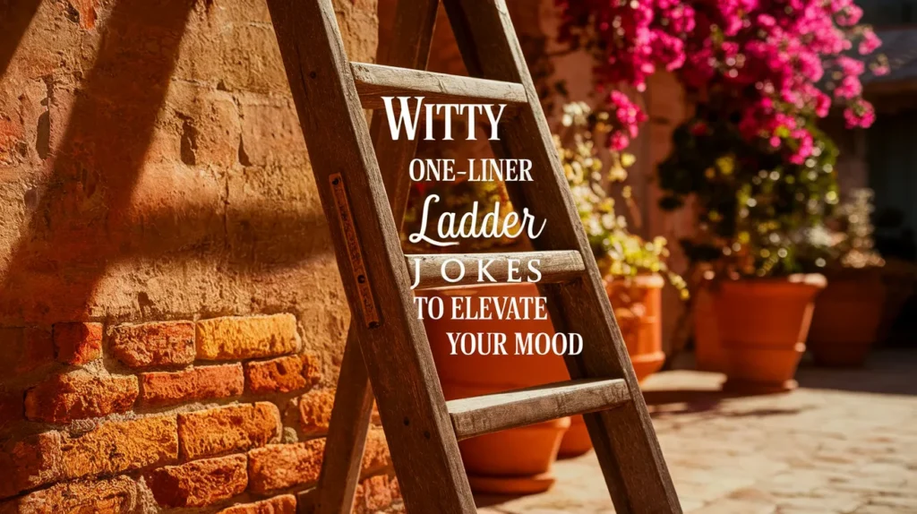 Witty One-Liner Ladder Jokes to Elevate Your Mood