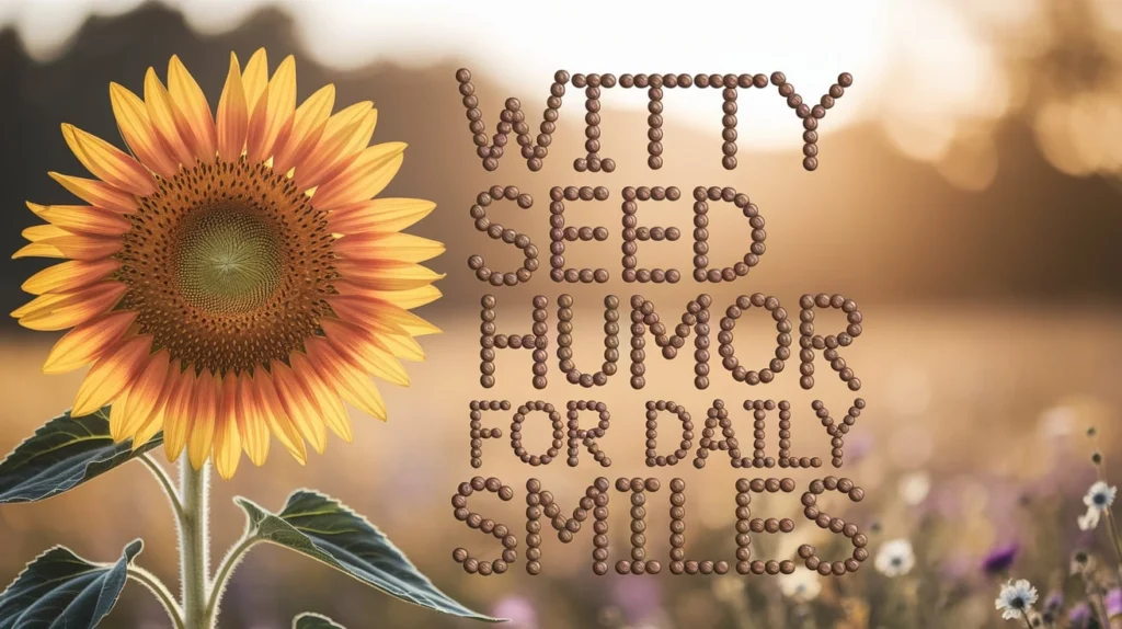 Witty Seed Humor for Daily Smiles