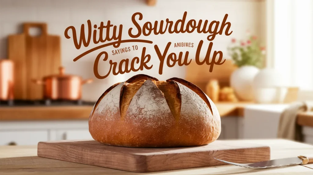 Witty Sourdough Sayings to Crack You Up