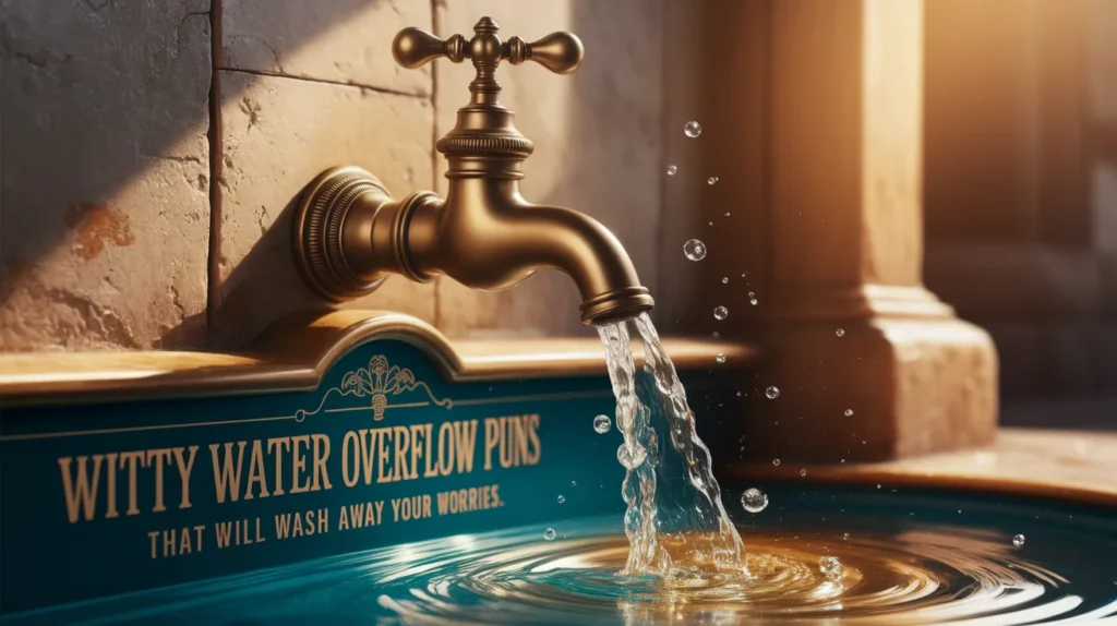 Witty Water Overflow Puns That Will Wash Away Your Worries