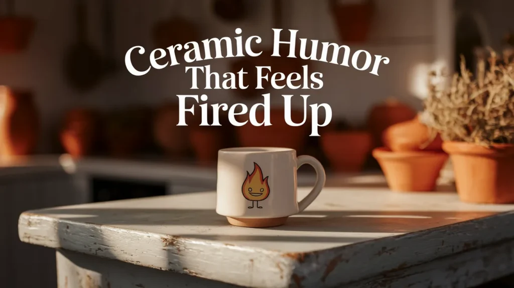 Ceramic Humor That Feels Fired Up
