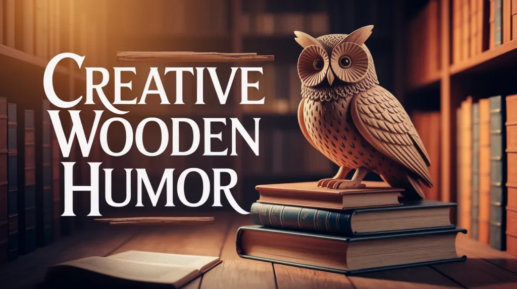 Creative Wooden Humor