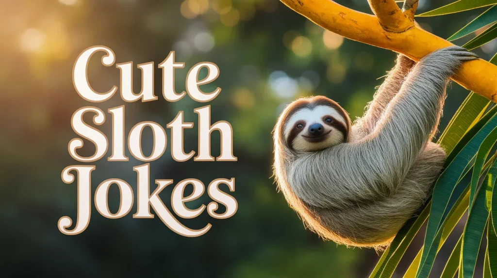 Cute Sloth Jokes