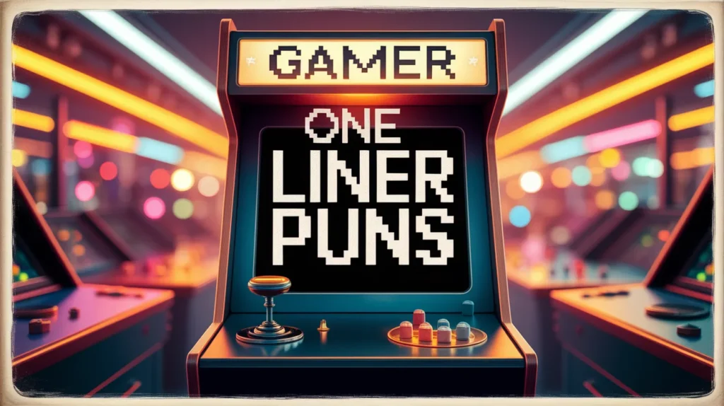 Gamer One Liner Puns