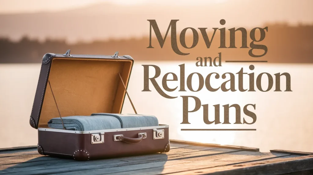 Moving and Relocation Puns