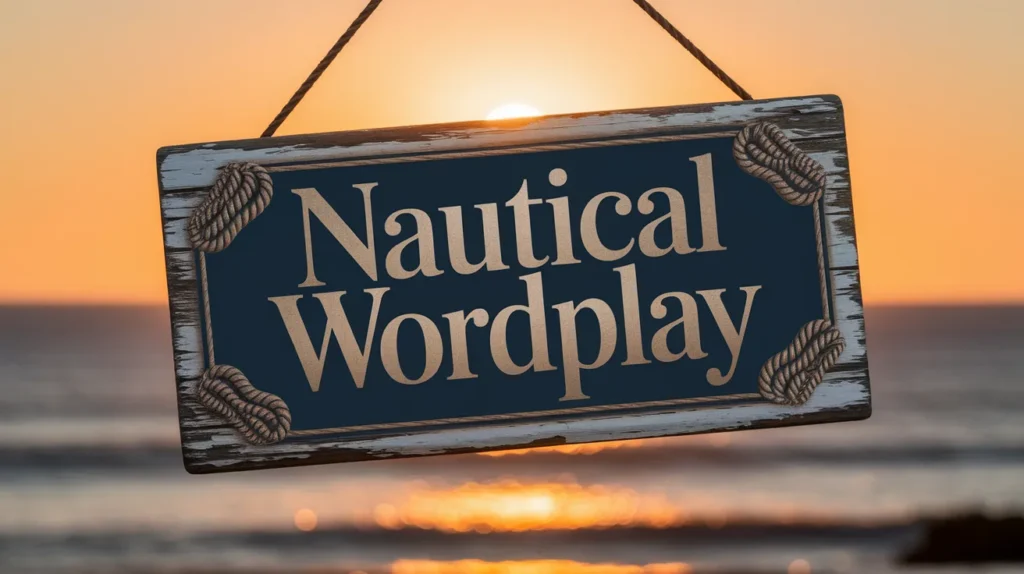 Nautical Wordplay