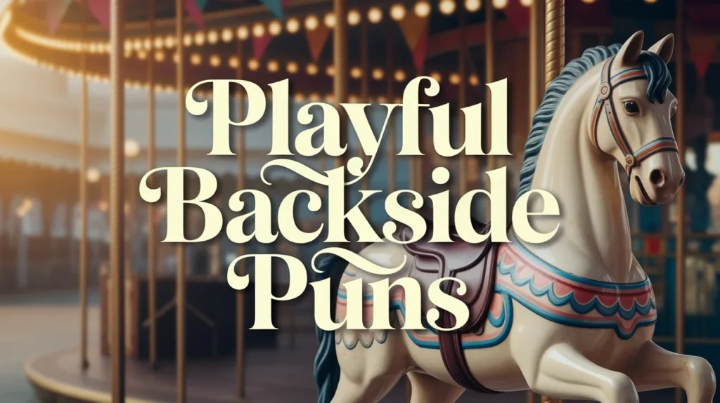 Playful Backside Puns