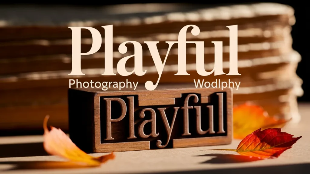 Playful Photography Wordplay