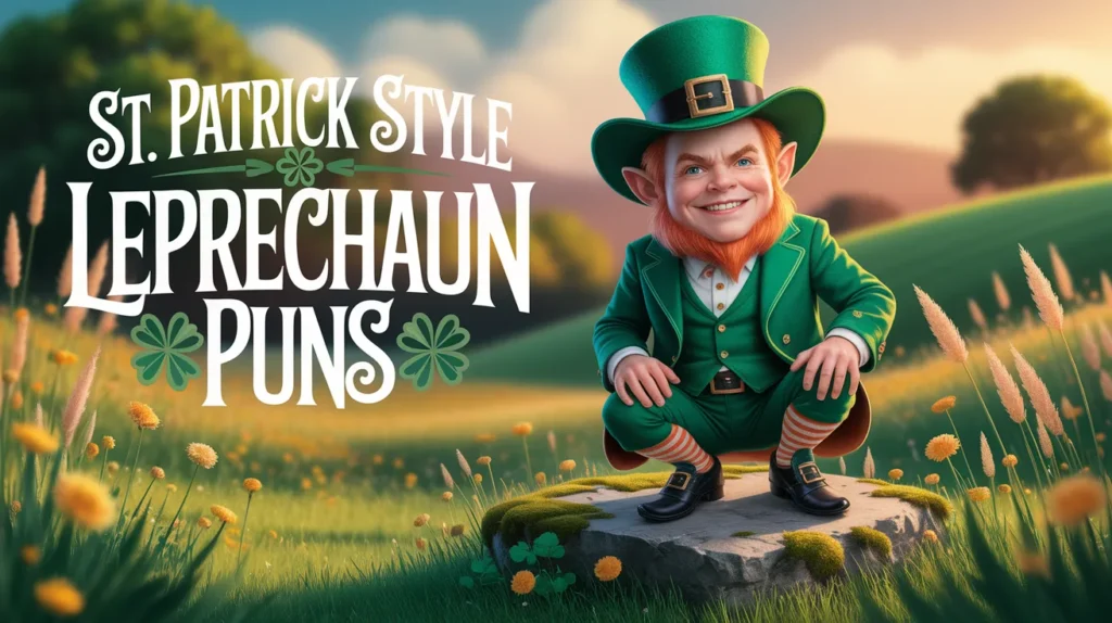 St Patrick Style Leprechaun Puns