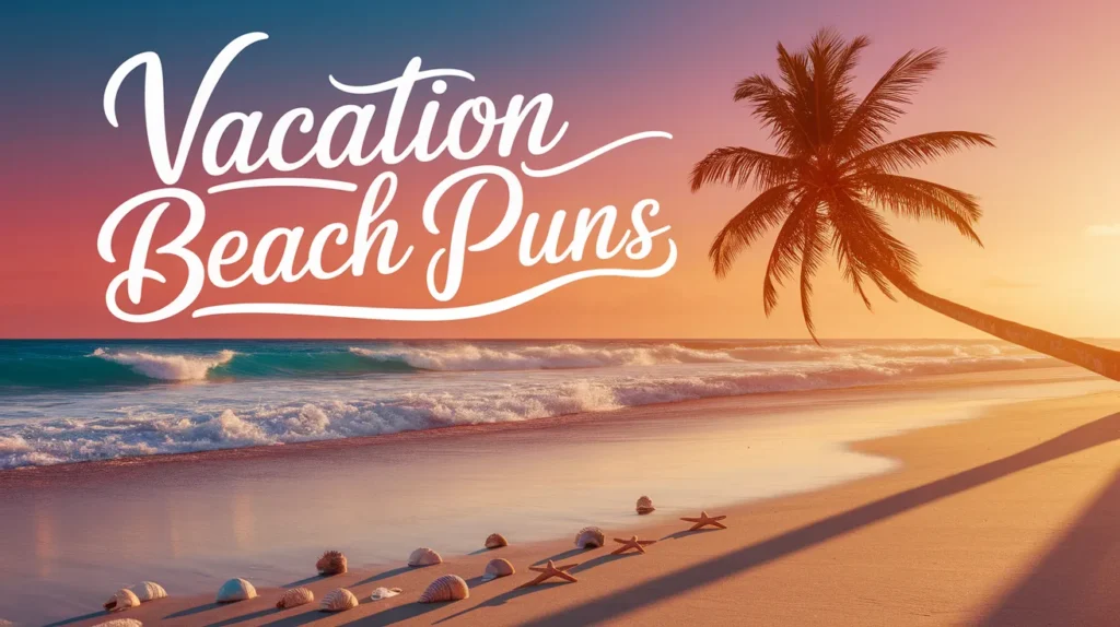 Vacation Beach Puns