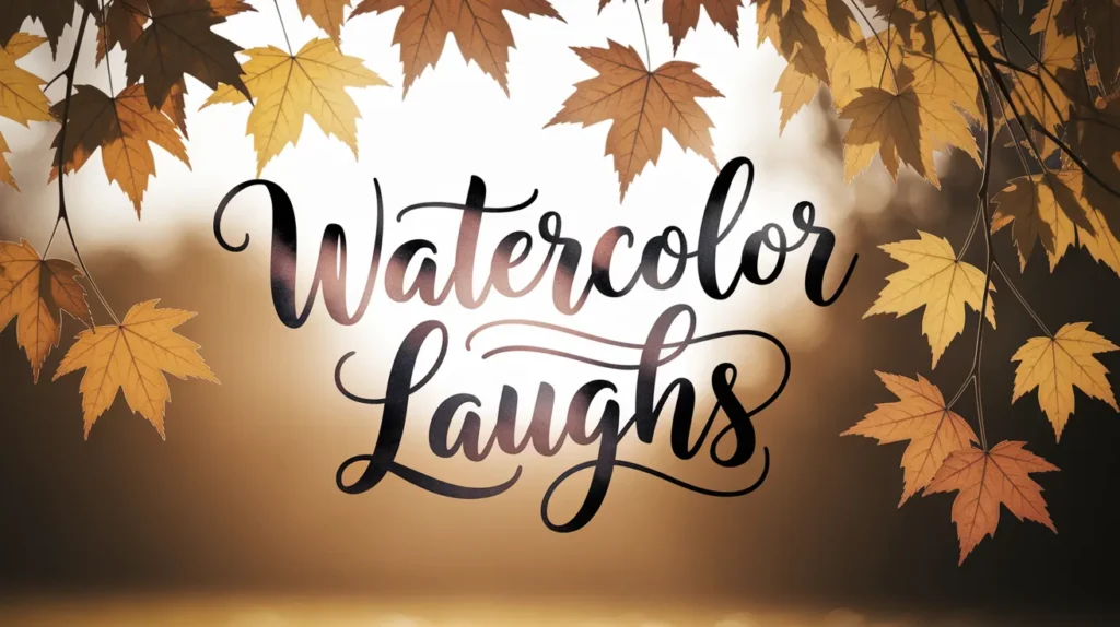 Watercolor Laughs