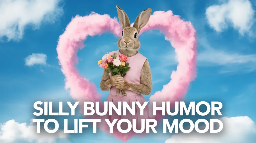 silly bunny humor to lift your mood