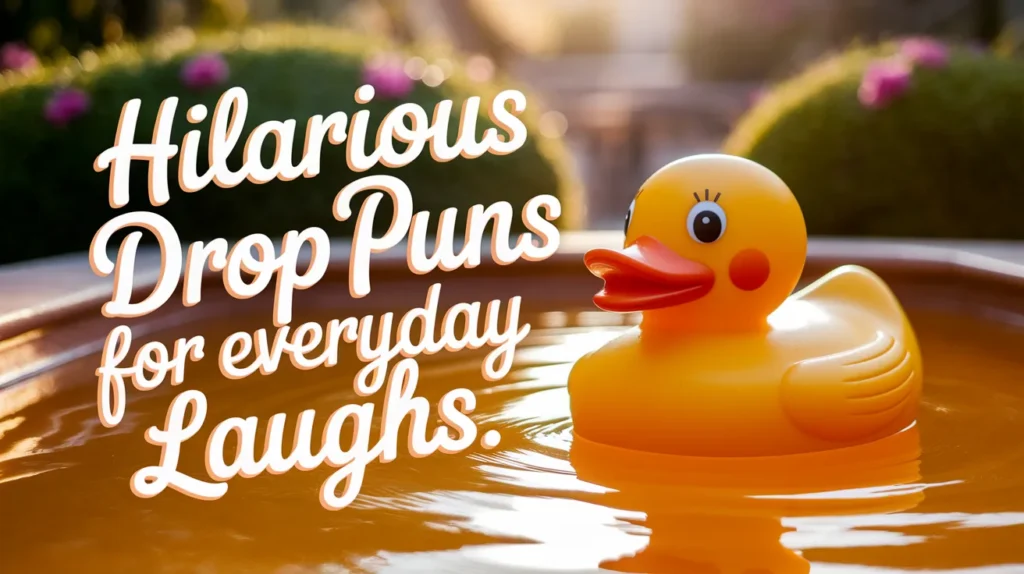 Hilarious Drop Puns for Everyday Laughs