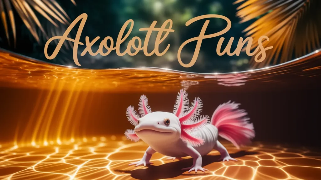 Axolotl Puns