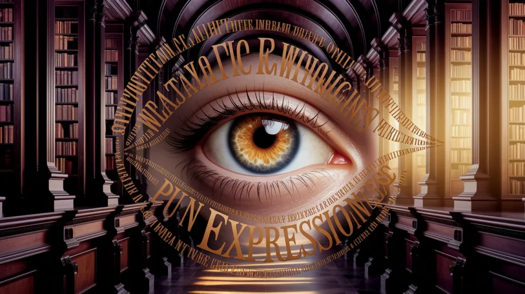 creative eye wordplay and pun expressions