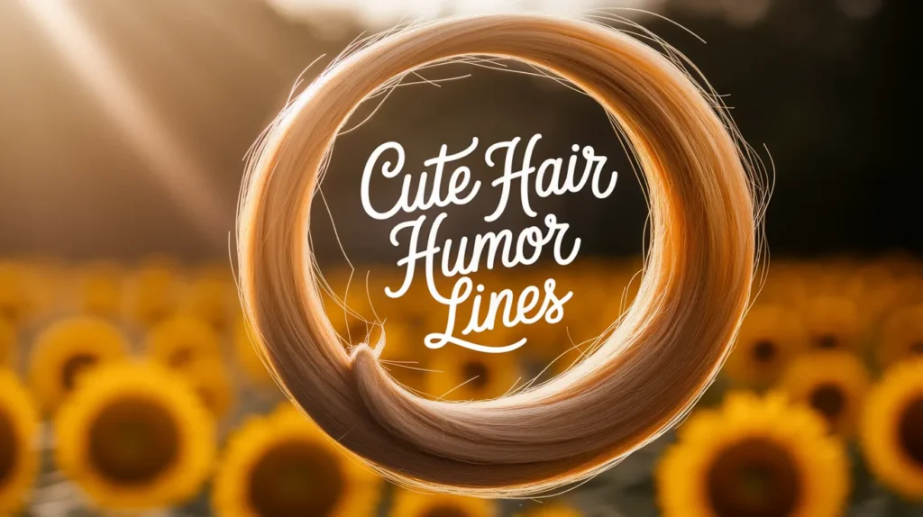 Cute Hair Humor Lines