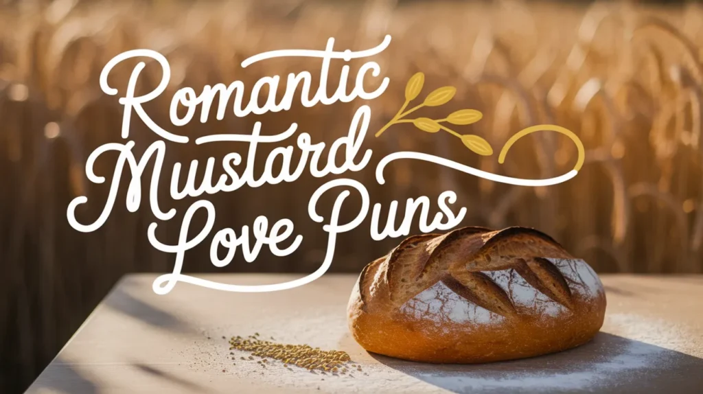 Romantic Mustard Love Puns