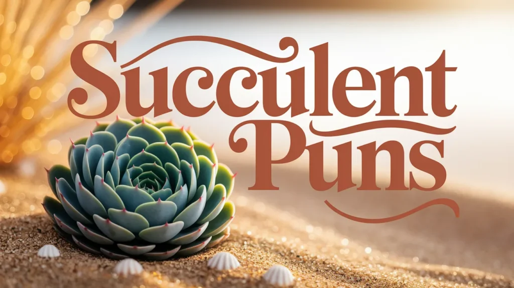 Scucculent puns