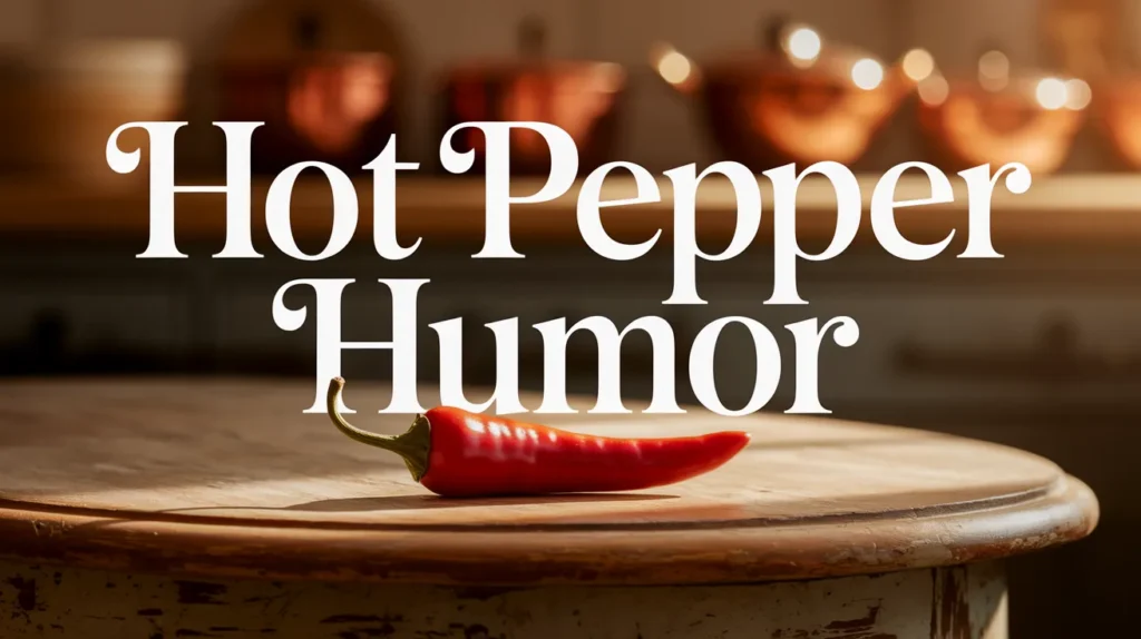hot pepper humor