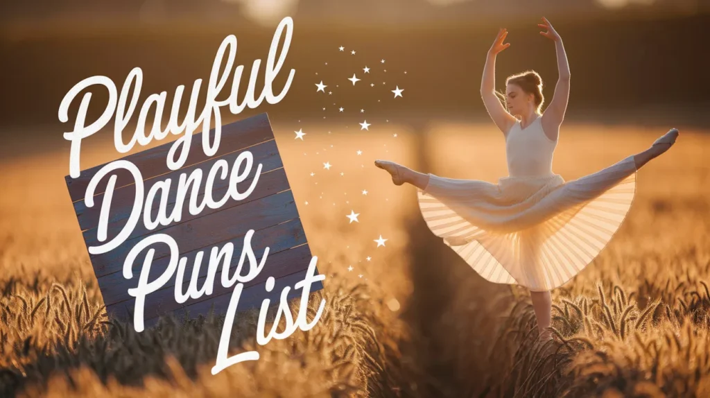 Playful Dance Puns List