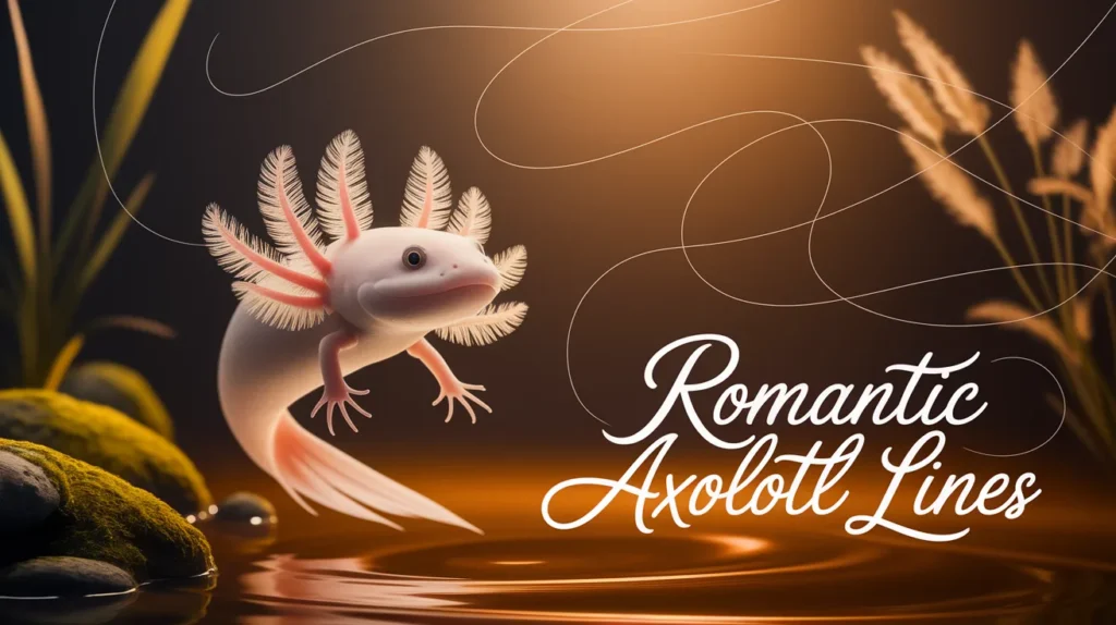 Romantic Axolotl Lines