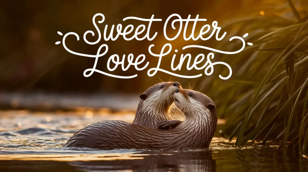 Sweet Otter Love Lines