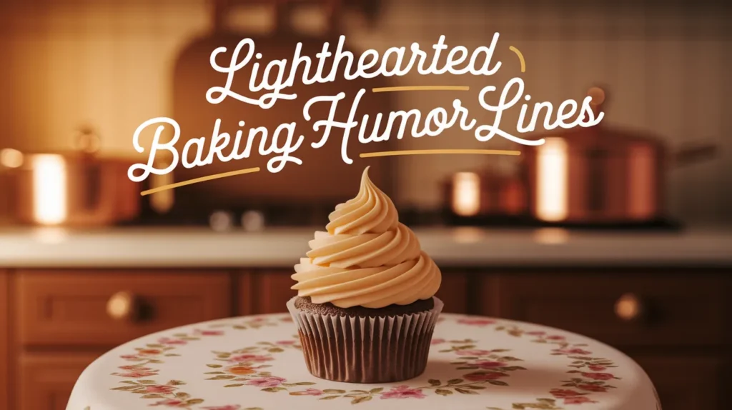 Lighthearted Baking Humor Lines