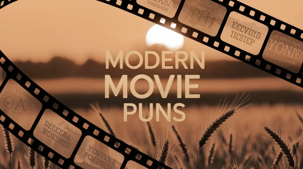 modern movie puns