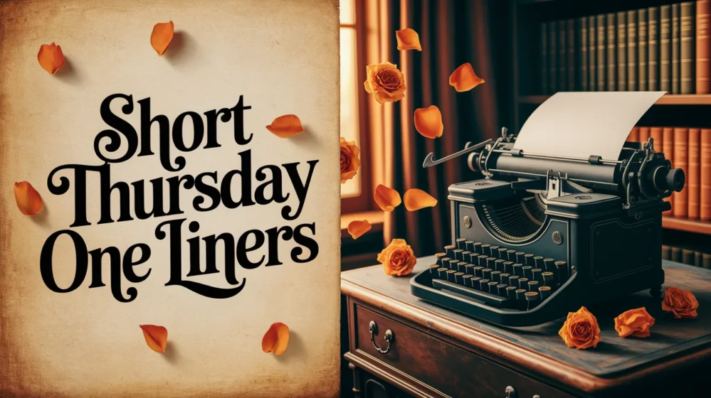 short thursday one liners