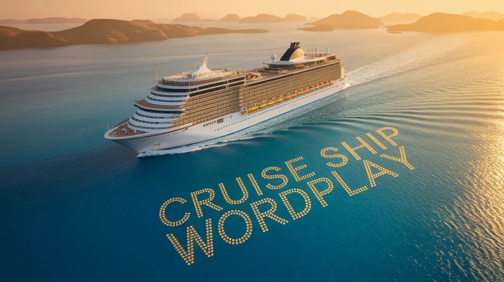 Cruise Ship Wordplay