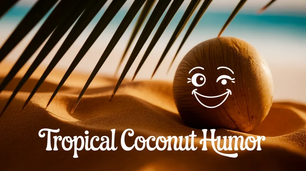 Tropical Coconut Humor