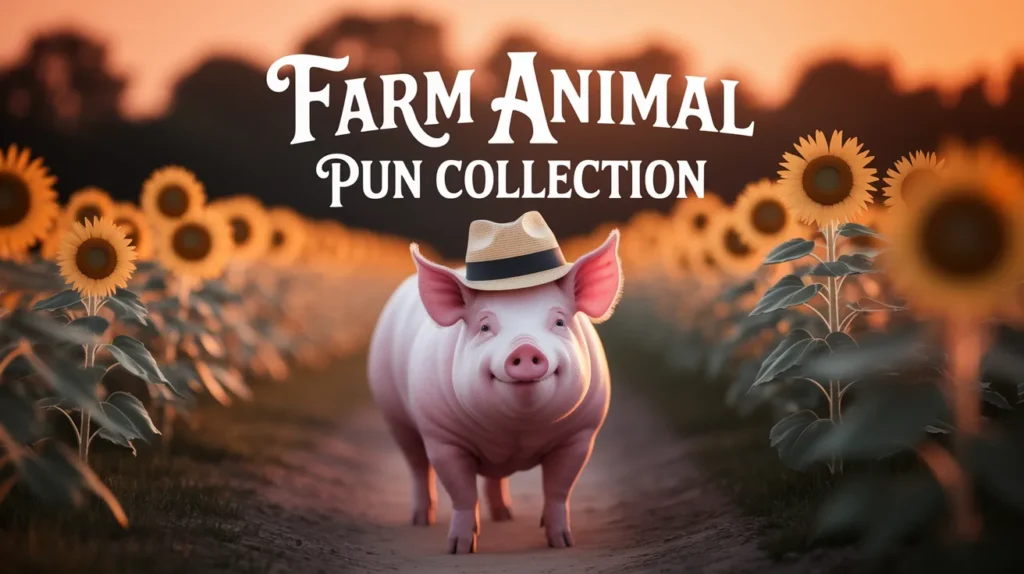 Farm animal pun collection