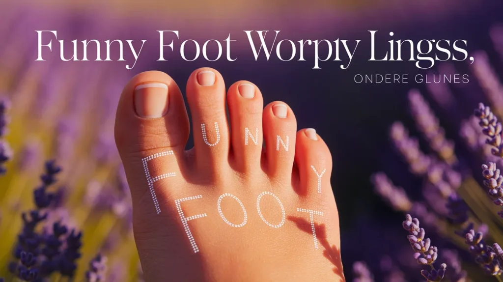 Funny Foot Wordplay Lines