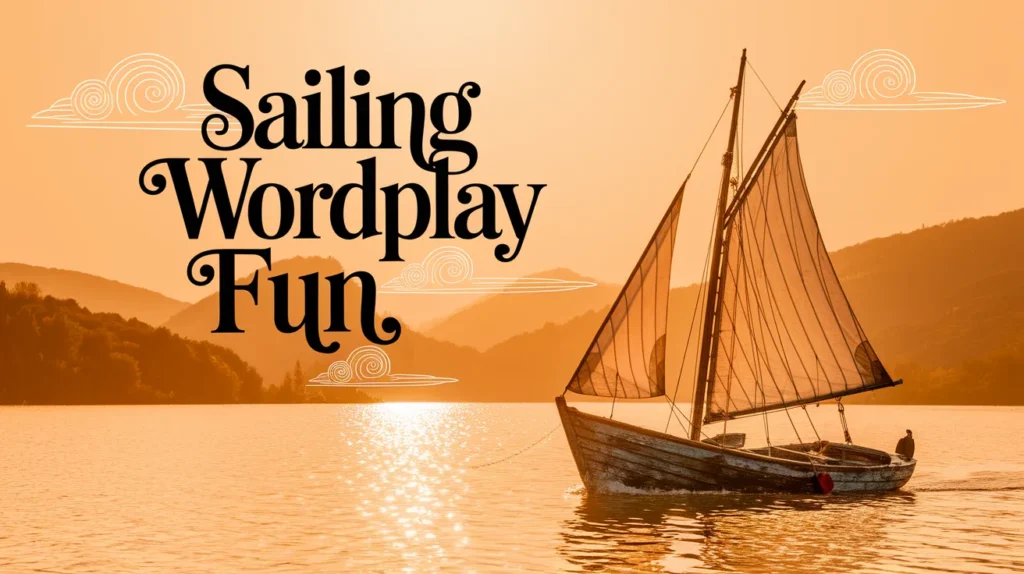 Sailing Wordplay Fun