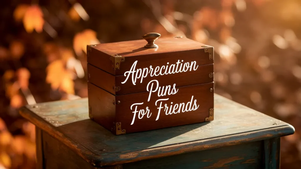appreciation puns for friends