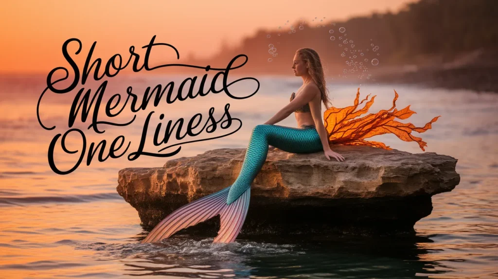 Short Mermaid One Liners