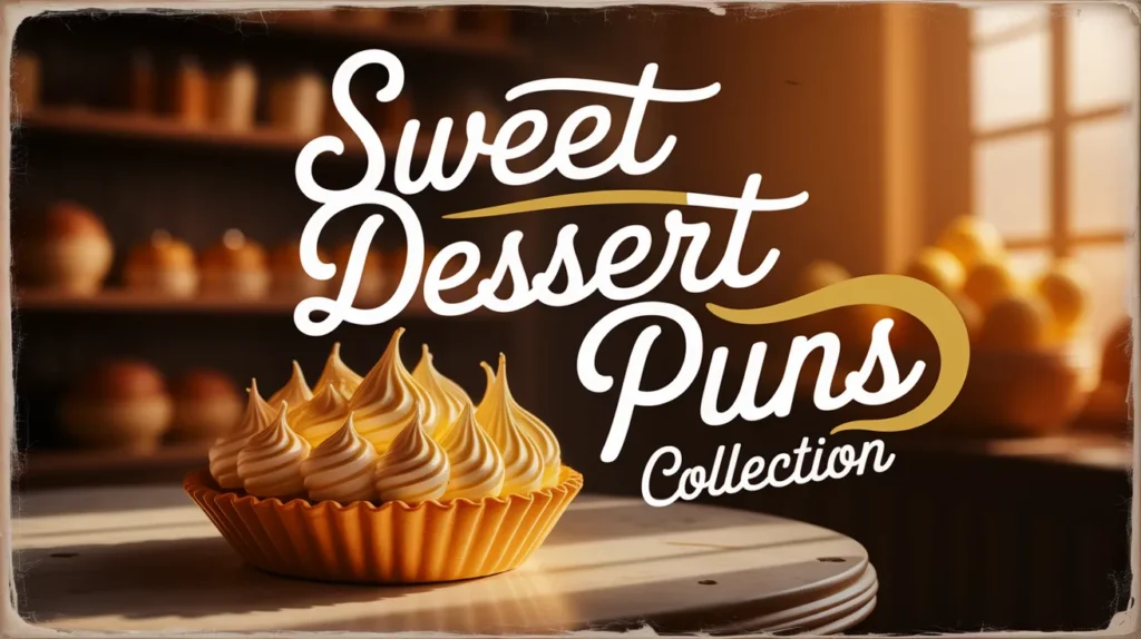 Sweet Dessert Puns Collection