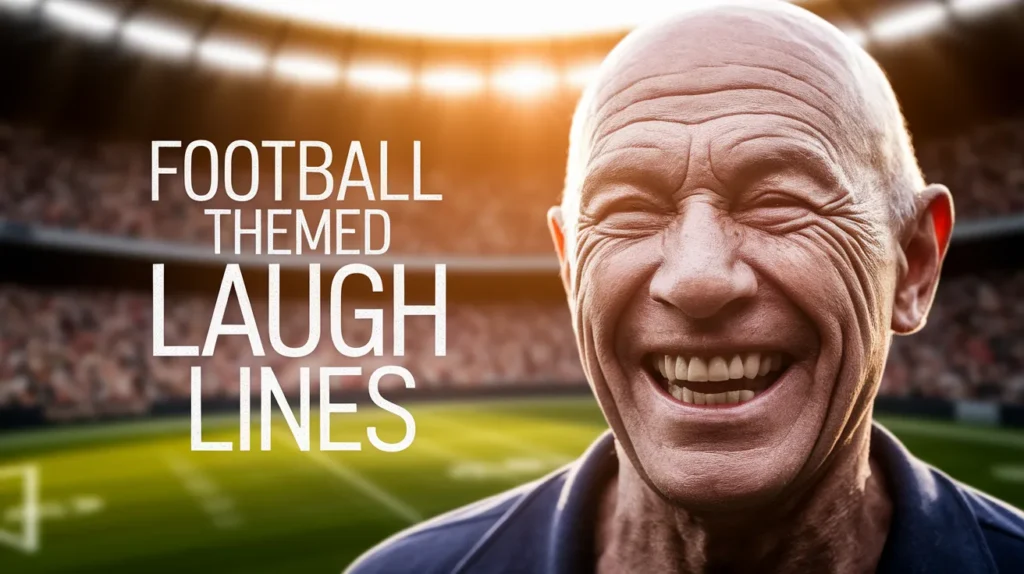Football Themed Laugh Lines