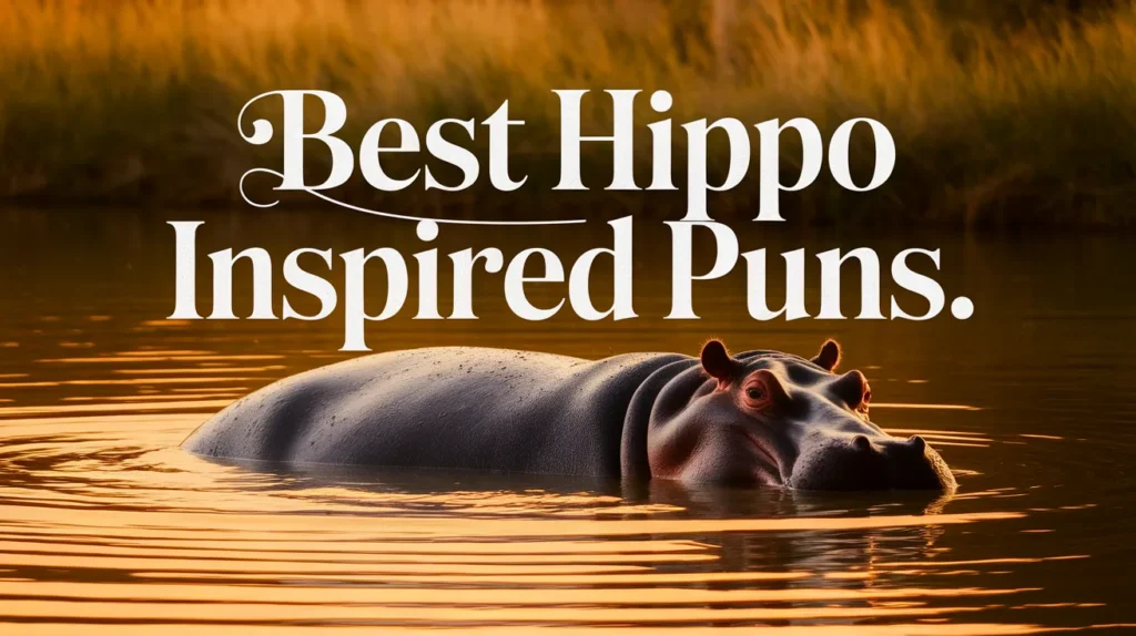 Best Hippo Inspired Puns