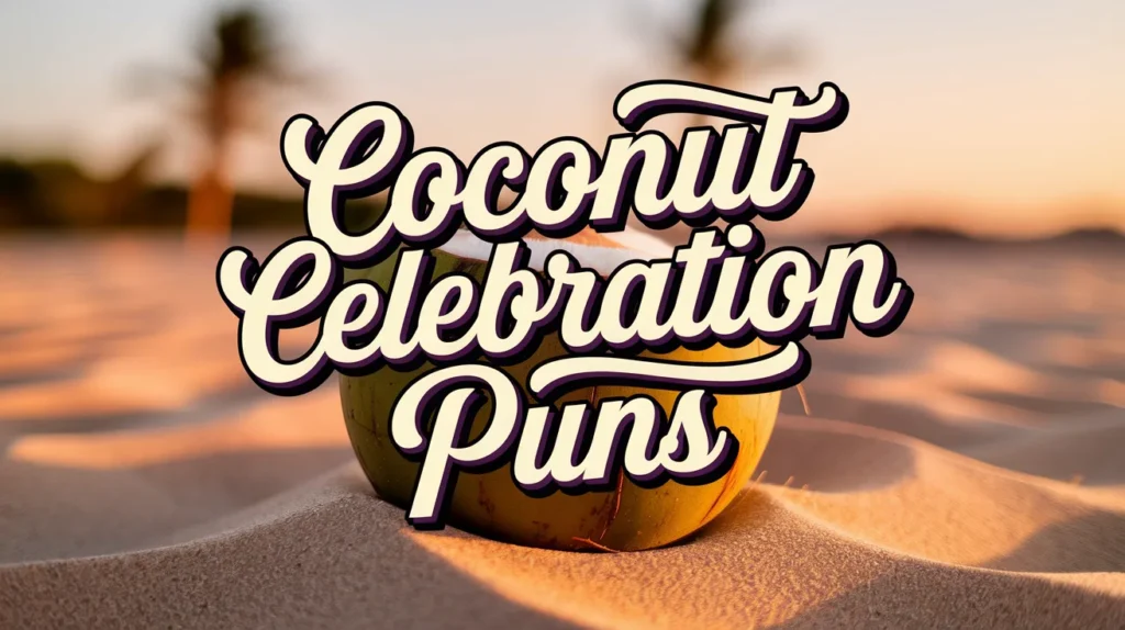 Coconut Celebration Puns