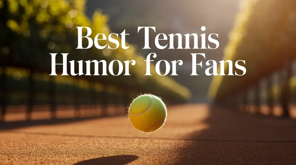Best Tennis Humor for Fans