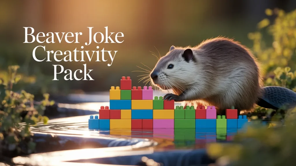 Beaver Joke Creativity Pack