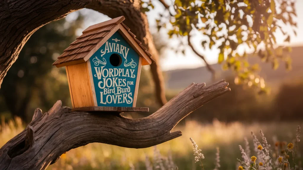 Aviary wordplay jokes for bird pun lovers