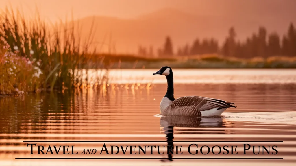 Travel and Adventure Goose Puns