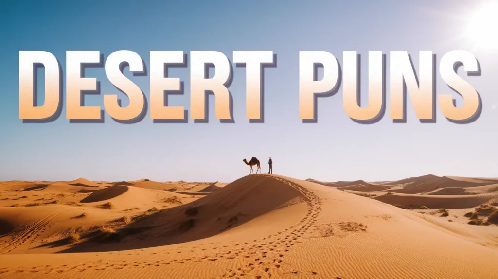 Desert Puns